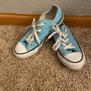 Robin egg blue converse